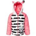 thumbnail image 1 of Dreamworks Gabby's Dollhouse Little Girls Zip Up Puffer Jacket Toddler to Big Kid, 1 of 5