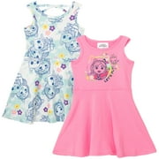 Dreamworks Gabby's Dollhouse Pandy Paws Kitty Fairy Toddler Girls 2 Pack Dresses Toddler to Big Kid