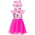 thumbnail image 1 of Dreamworks Gabby's Dollhouse Pandy Paws Toddler Girls Mesh Cosplay Tulle Dress Toddler to Big Kid, 1 of 5