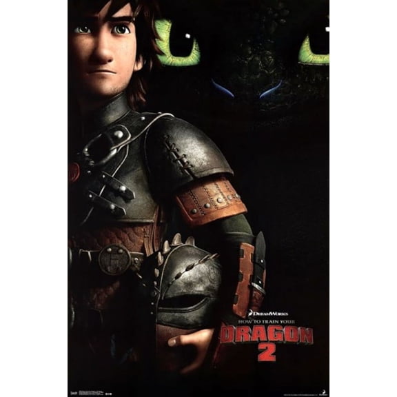 Dreamworks How to Train Your Dragon 2 - Hiccup & Toothless Laminated Poster Print (24 x 36)