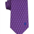 thumbnail image 1 of Dreamworks Mens Branch Silhouette Self-tied Necktie, Purple, Classic (57 To 59 in.), 1 of 1