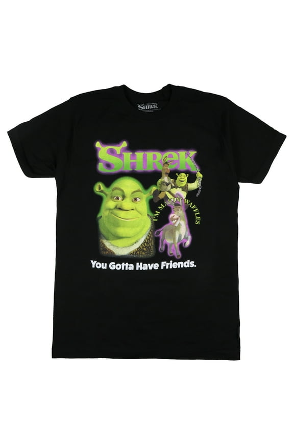 Dreamworks Shrek T-Shirt Men's You Gotta Have Friends Adult Graphic Tee