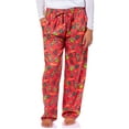 thumbnail image 1 of Dreamworks Shrek Women's All Over Tossed Print Christmas Sleep Pajama Pants, 1 of 6