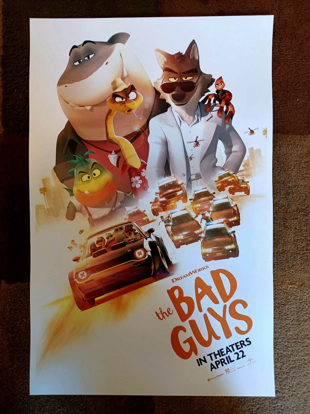 Dreamworks The Bad Guys 2 Collector s Movie Poster Ver 1 Walmart