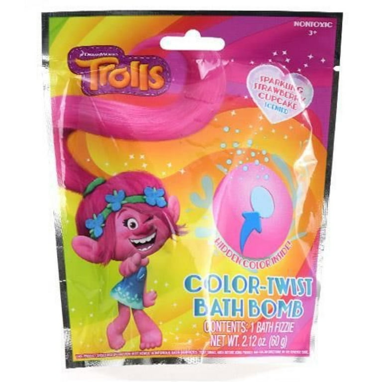 Dreamworks Trolls Color Twist Bath Fizzies Walmart
