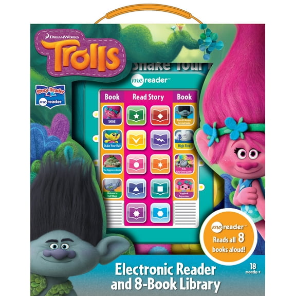 Dreamworks Trolls - Me Reader Electronic Reader 8 Book Library Box Set - PI Kids