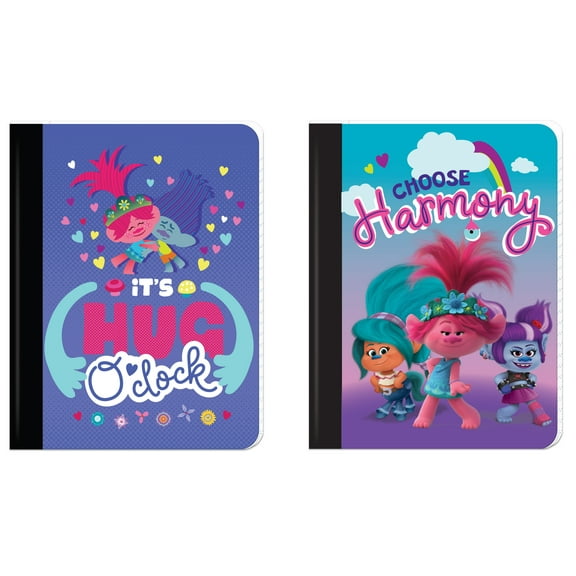 Dreamworks TrollsTopia Composition Notebook, 100 Sheets, Wide Ruled