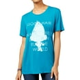 thumbnail image 1 of Dreamworks Womens Trolls Good Hair Day Graphic T-Shirt, Green, Juniors, X-Small, 1 of 2