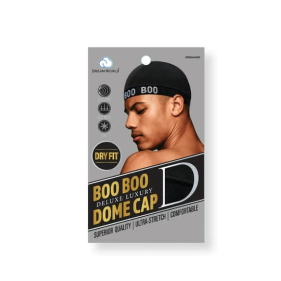 DREAM WORLD – Boo Boo Deluxe Luxury Dome Cap Black