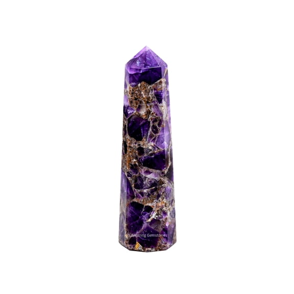 Dreamy Amethyst Crystal Tower Obelisk Point (2" to 3" INCH)