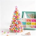 thumbnail image 1 of Dreamy Beaded Christmas Tree DIY Kit, Handmade Holiday Craft Set | Creative Christmas Tree Decoration Project for Adults Teens Tabletop Home Decor (Multicolor), 1 of 6