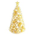 thumbnail image 1 of Dreamy Beaded Christmas Tree DIY Kit With Pins And Star Topper, Handmade Holiday Craft Set, Beaded Tabletop Decor For Adult Creative Home Decoration, 1 of 4