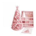 thumbnail image 1 of Dreamy Beaded Christmas Tree DIY Kit With Pins And Star Topper, Handmade Holiday Craft Set, Beaded Tabletop Decor For Adult Creative Home Decoration, 1 of 7