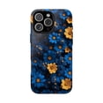 thumbnail image 1 of Dreamy Blue Yellow Floral Daisy Flower Nature Inspired Artistic Illustration Phone Case for iPhone 11 12 13 14 15 16 17 Pro Max, 1 of 2