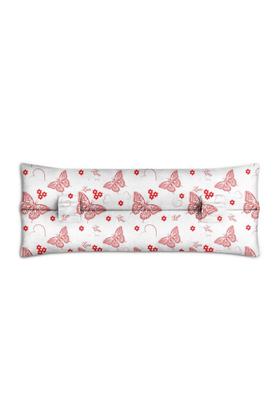 Dreamy Butterfly Print Seatbelt Pillow - Post-Surgery Recovery Cushion for Mastectomy & Heart Procedures - Soft Floral Car Travel Pillow for Women