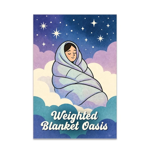 Dreamy Calm Nursery Decor - Baby Room Wall Art - 13x19 Poster Print