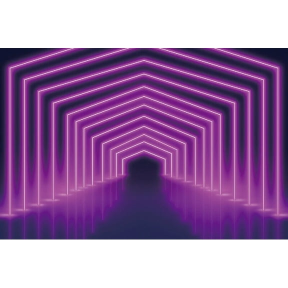 Dreamy Fluorescent Aperture Stage Laser Beam Dancing Music Bar Background Baby Customized Portrait Photographic Backdrop