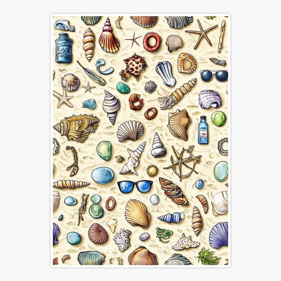 Dreamy Items Sand Texture Sticker