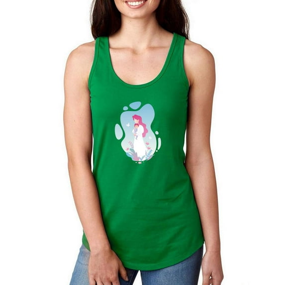 Dreamy Mom And Child Racerback Tank Women -Image by Shutterstock, Female Large