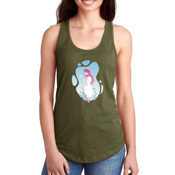 Dreamy Mom And Child Racerback Tank Women -Image by Shutterstock, Female XX-Large