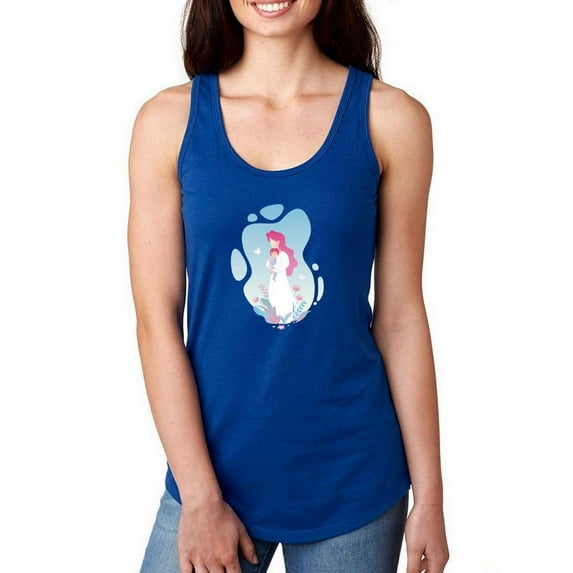 Dreamy Mom And Child Racerback Tank Women -Image by Shutterstock, Female x-Small