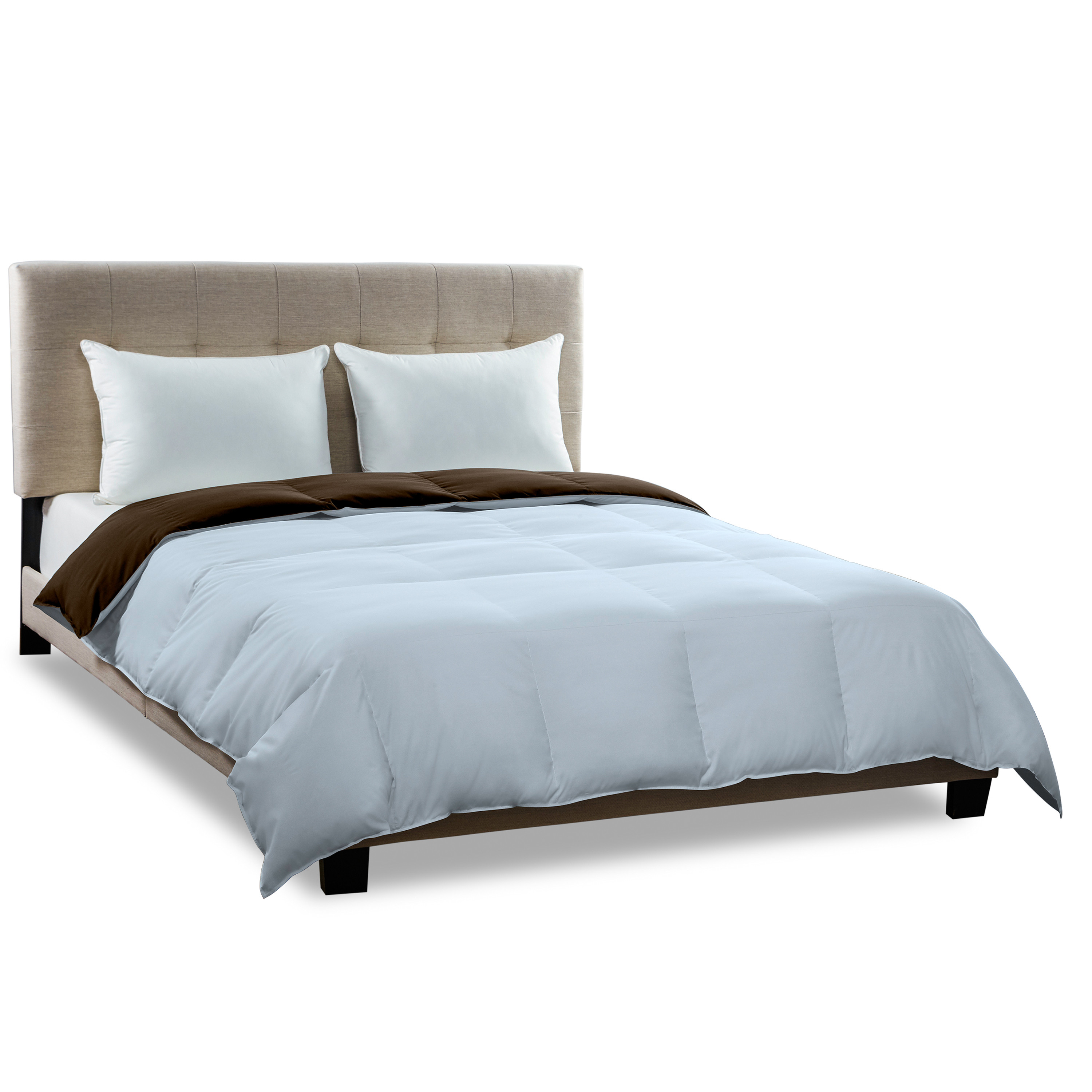 Dreamy Nights Reversible Down Comforter in Choice of Colors and Sizes - image 1 of 7