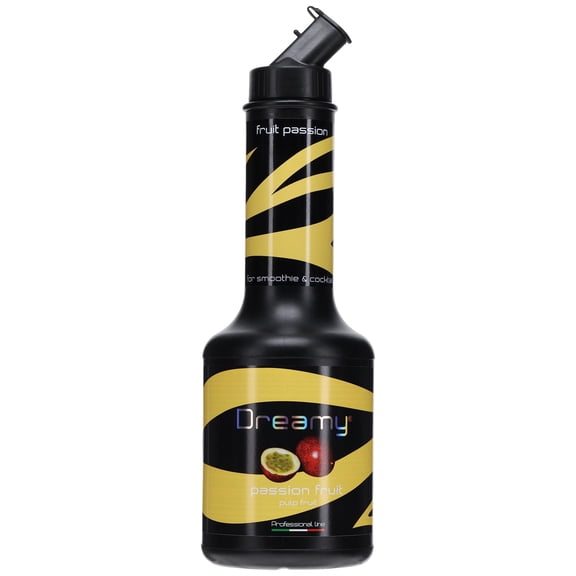 Dreamy Passion Fruit Pulp 95cl cocktail syrup, made with fresh Passion Fruit from concentrate, Prepare Cocktails Syrups, Mocktail Syrups, Smoothies, milkshakes