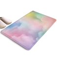 thumbnail image 1 of Dreamy Pastel Sky Flannel Non Slip Door Rugs,Washable Door Mats Indoor,Decorative Door Mats,Dirt-Resistant and Absorbent Doormat for Entrance,Bedroom,Kitchen,Bathroom,23.5x16in(60x40cm), 1 of 5