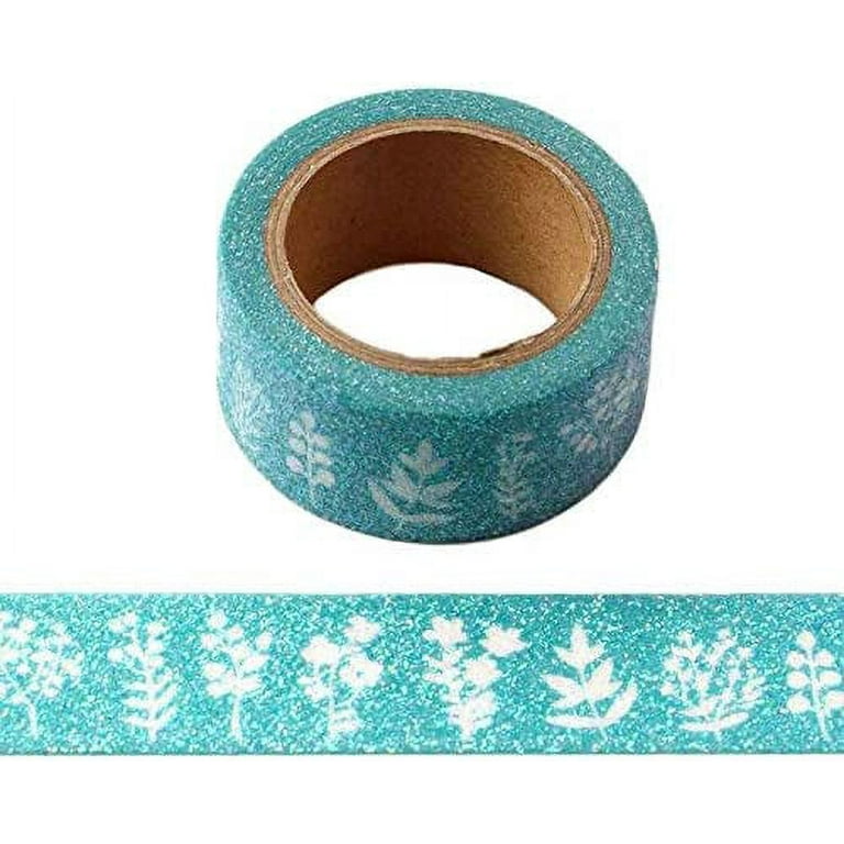  Syntego Solid Foil Washi Tape Decorative Self Adhesive Masking  Tape 15mm x 10 Meters (Gold)