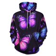 thumbnail image 1 of Dreamy Purple Butterfly Pattern (50)-1 3D Print Hoodie Men Women Autumn Thin Pullover Sweatshirt Vintage Streetwear Tops, 1 of 6