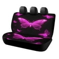 thumbnail image 1 of Dreamy Purple Butterfly Pattern (58)-2 Car Rear Seat Cover, Suitable for Automobiles SUV、 General Motors Back Seat Protectors for Cars, Trucks, 1 of 6