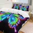 thumbnail image 1 of Dreamy Purple Butterfly Pattern (83)-1 Bedding Set Duvet Cover Couple Bedclothes Pillowcase Customized Home Textiles Bed Set for Queen Size, 1 of 6