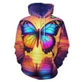 thumbnail image 1 of Dreamy Purple Butterfly Pattern (94)-2 3d Sweatshirts Hoodie Fashion Casual Personality Men's Women Street Hoodie Pullovers Long Sleeve Comfortable Top, 1 of 6