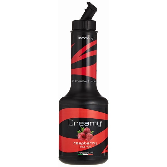 Dreamy Raspberry Pulp 95cl cocktail syrup, made with Raspberry pulp concentrate, Prepare Cocktails Syrups, Mocktail Syrups, Smoothies, milkshakes