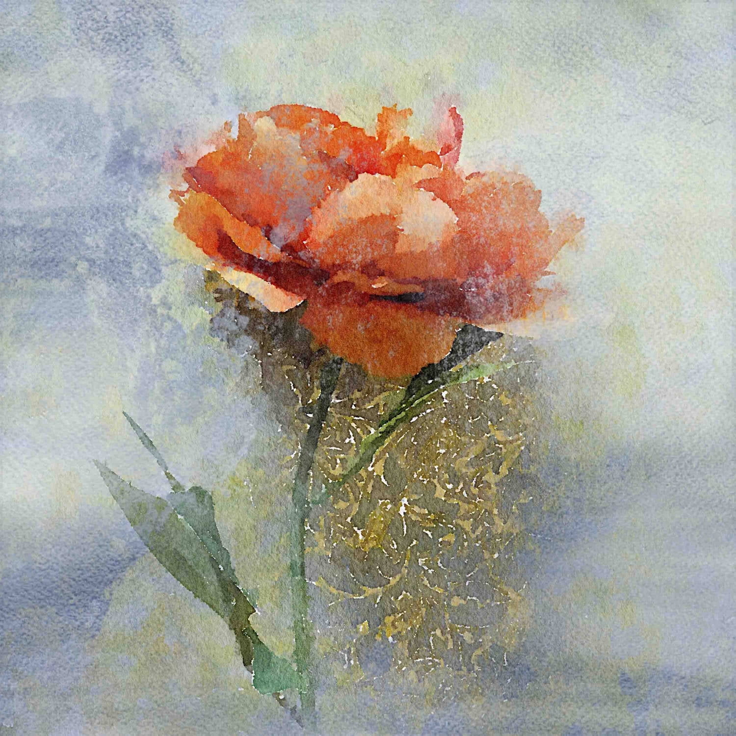 "Dreamy Romantic" Painting Print on Wrapped Canvas