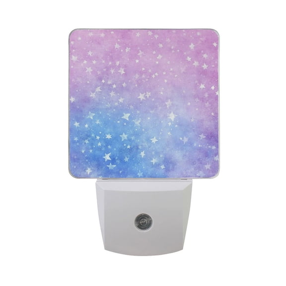 Dreamy Sky with Many Stars LED Night Light with Smart Sensor Plug Into Wall Dusk to Dawn 2 packs
