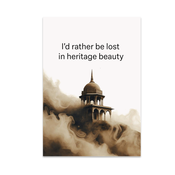 Dreamy Travel Decor - Heritage Site Wanderer - 13x19 Poster Print