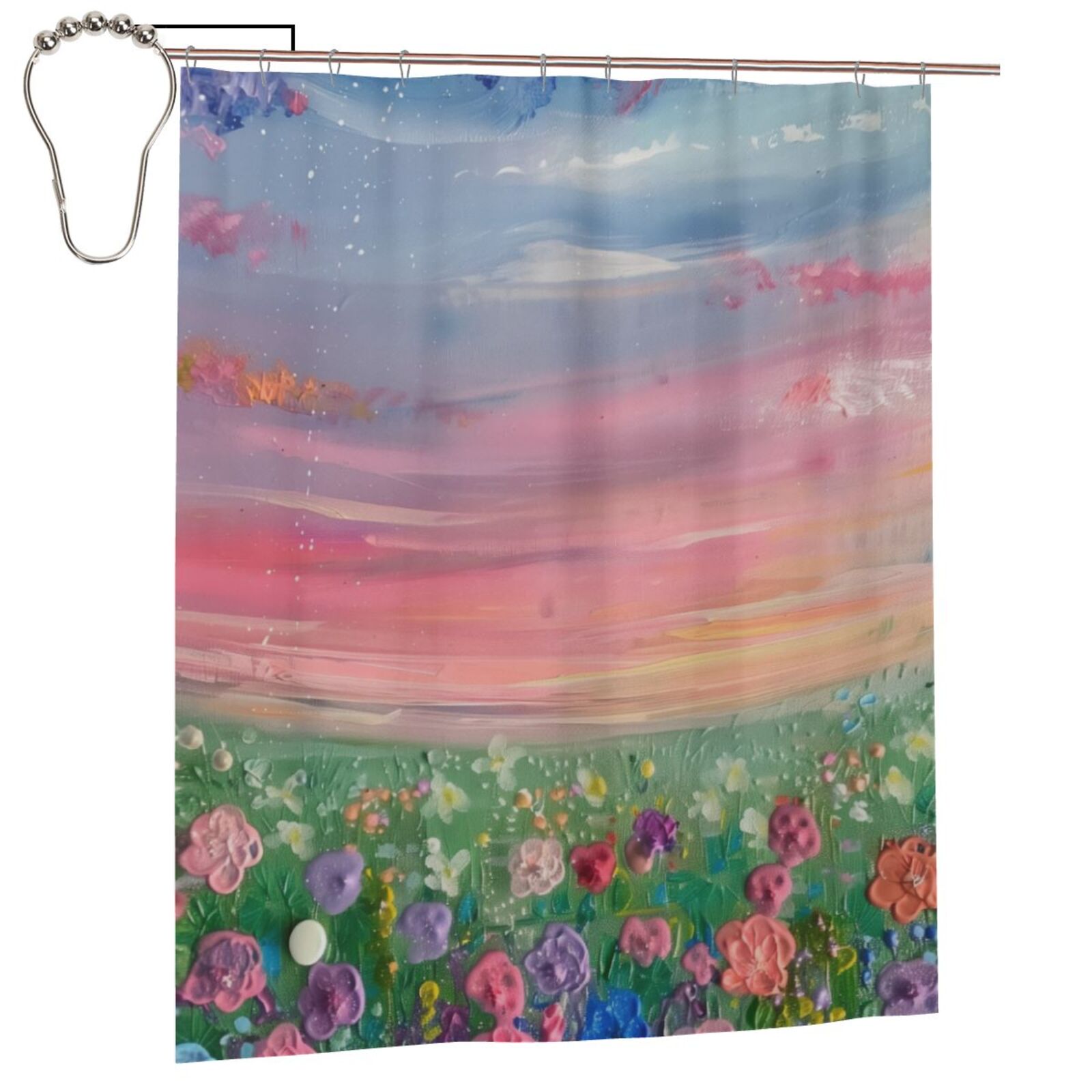 Dreamy and with Pill Shower Curtain for Bathroom Decorative Bath
