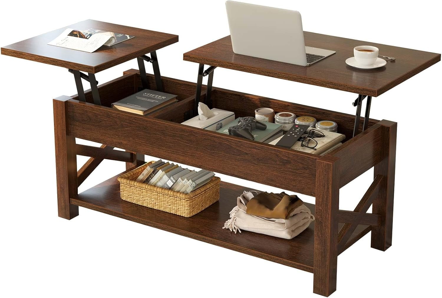 Coffee Table With Storage Lift Top Coffee Table With Hidden Storage ...
