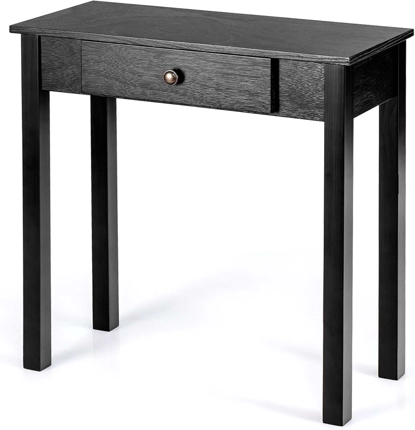 DreamyHM Console Table with Drawer and Solid Wood Legs Accent Table for ...