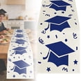 thumbnail image 1 of DreamyJuly Graduation Decorations Table Runner, Congrats Grad Class of 2026, College High sch00l Home Dining Decor, D, 1 of 9