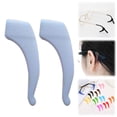 thumbnail image 1 of DreamyJuly White Non-Slip Glasses Grips Retainer, Silicone Eyeglasses Ear Hooks for Anti-Slip Comfort, Christmas Fixing Clip Clearance Sale, 1 of 5