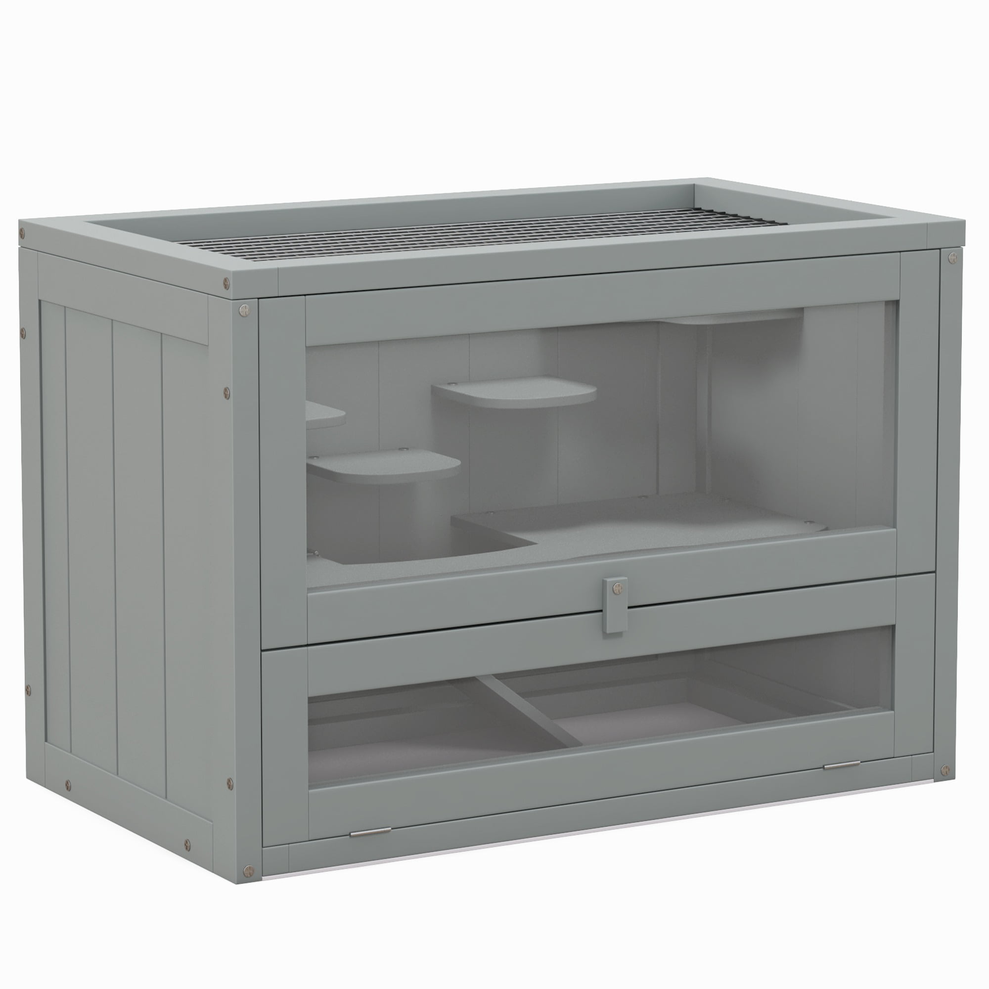Photo inspiration: Fresh Look at Dreamytrendy 2 Level Hamster Cage Mice And Rat House Small