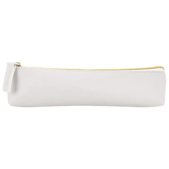 Dreamyjuly Leather Pen Pencil Case Cute Pencil Small Pen Bag Aesthetic Stationery Bag Zipper Portable Cosmetic Bag Organizer for Pen Pencils, 1 Pencil Case(Cloth, E)
