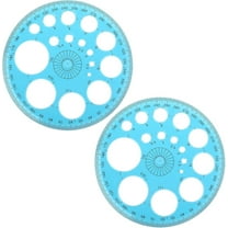 Dreamyjuly Pcs, 360 Degree Protractor (Colors Randomly Sent)(B)