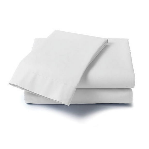 Dreamz 400 Thread Count Premium Cotton Sateen Sheet Set, Split King, White