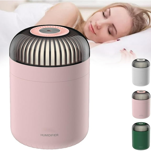 Dreamzy Humidifiers for Bedroom, Dreamzy Room Humidifier, 500 Ml Desktop Quiet Air Humidifier, Portable Mist Desktop Humidifier, for Bedroom, Home Large Room and Plant