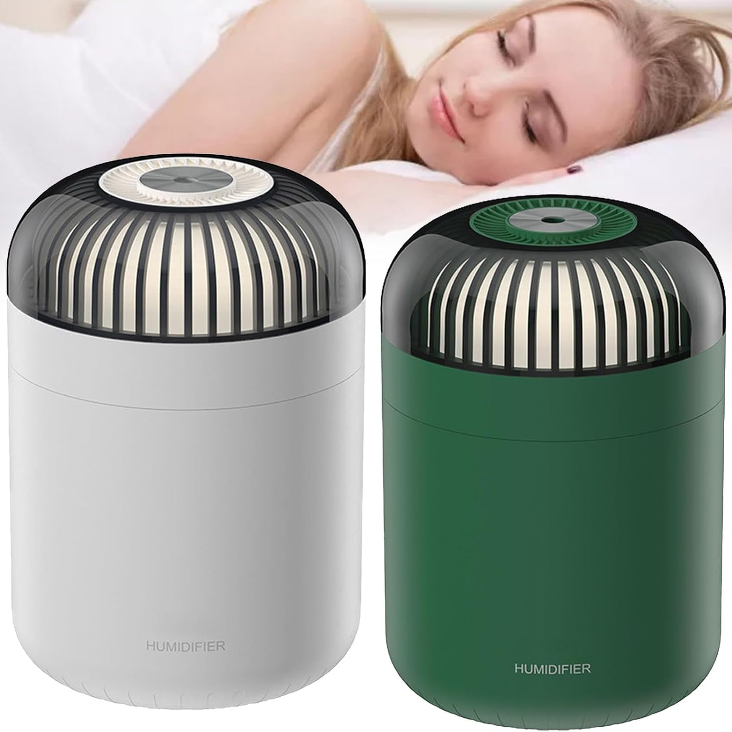 Dreamzy Humidifiers for Bedroom, Dreamzy Room Humidifier, 500 Ml Desktop Quiet Air Humidifier