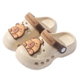 thumbnail image 1 of Drecage Toddler Boys Girls Cute Cartoon Clogs Kids Lightweight Garden Shoes Beach Pool Sandals, 1 of 7