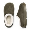 thumbnail image 1 of Drecage Kids Slippers Boys Girls Fuzzy House Slippers Soft Warm Bedroom Shoes, 1 of 7